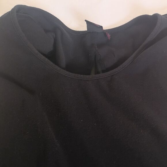 Material Girl Bodycon Net Back Mini Dress Medium Black - Picture 16 of 16